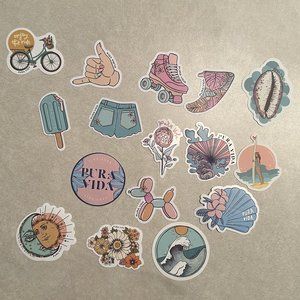 Pura Vida Stickers